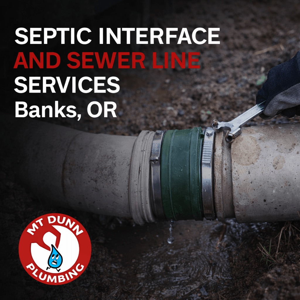 Septic Interface and Sewer Line Services, Banks, OR