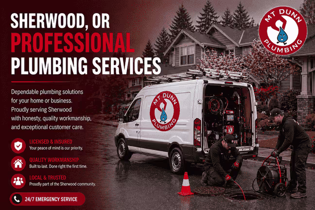 Sherwood, OR PROFESSIONAL PLUMBING SERVICES