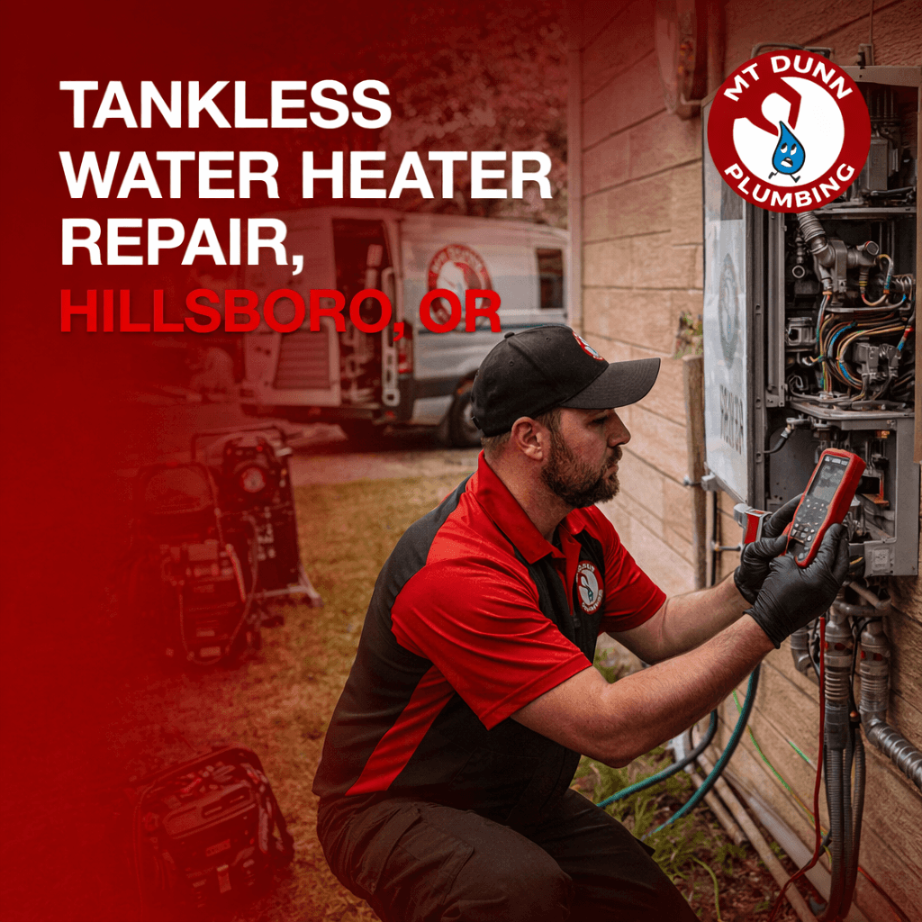 Tankless Water Heater Repair, Hillsboro, OR
