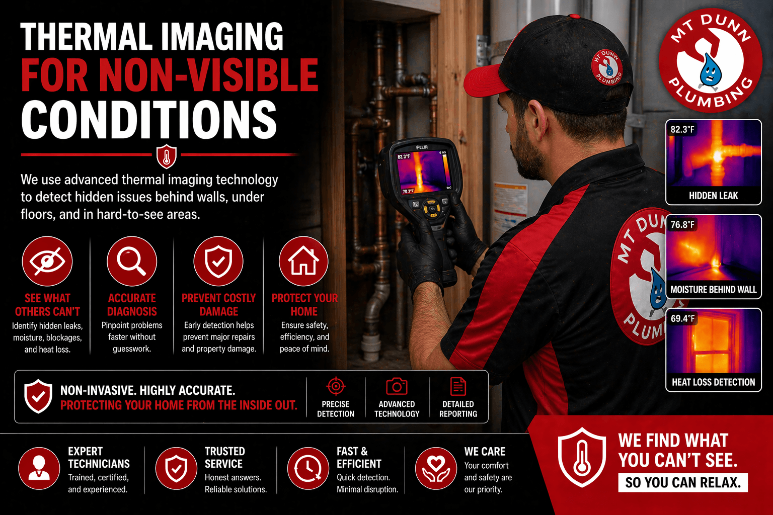 Thermal Imaging for Non-Visible Conditions