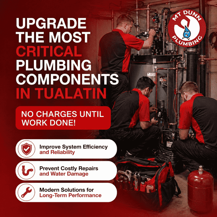 Upgrade the Most Critical Plumbing Components in Tualatin