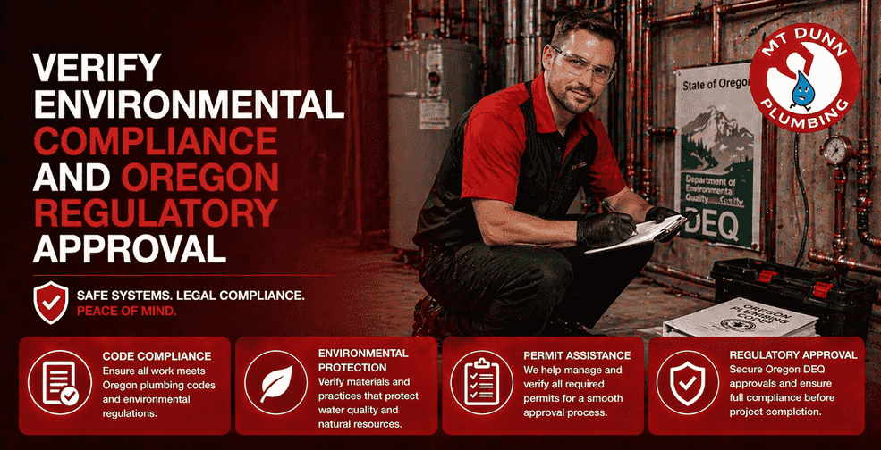 Verify Environmental Compliance and Oregon Regulatory Approval