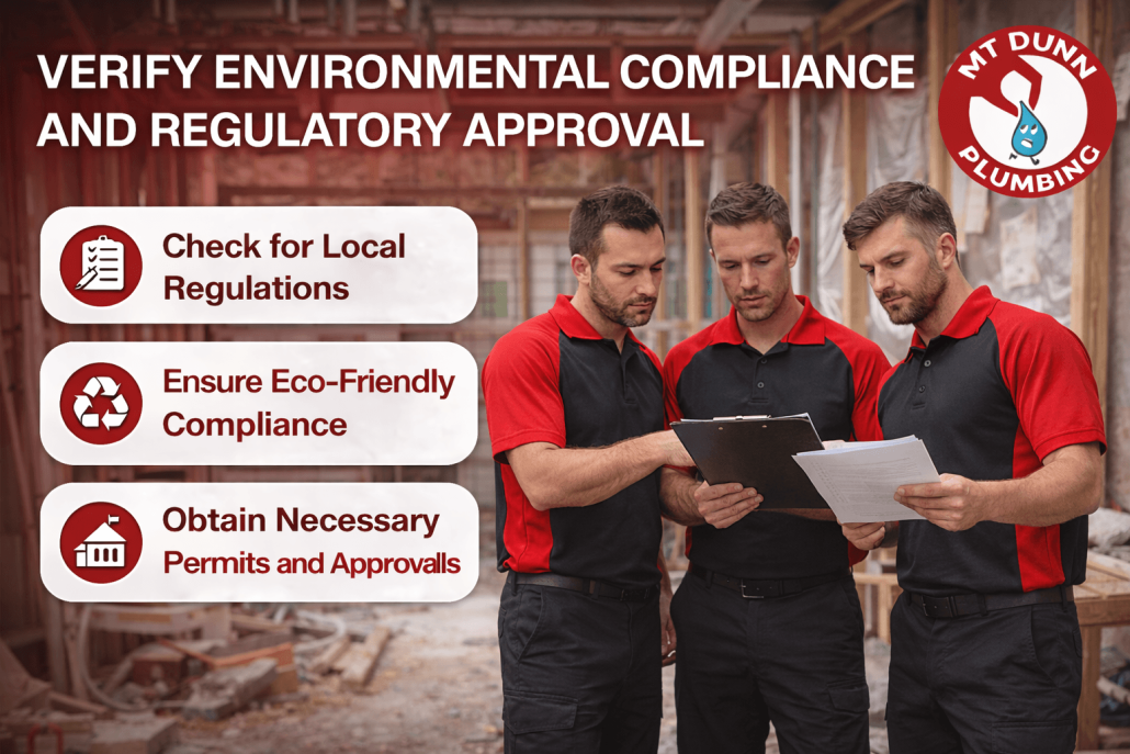 Verify Environmental Compliance and Regulatory Approval