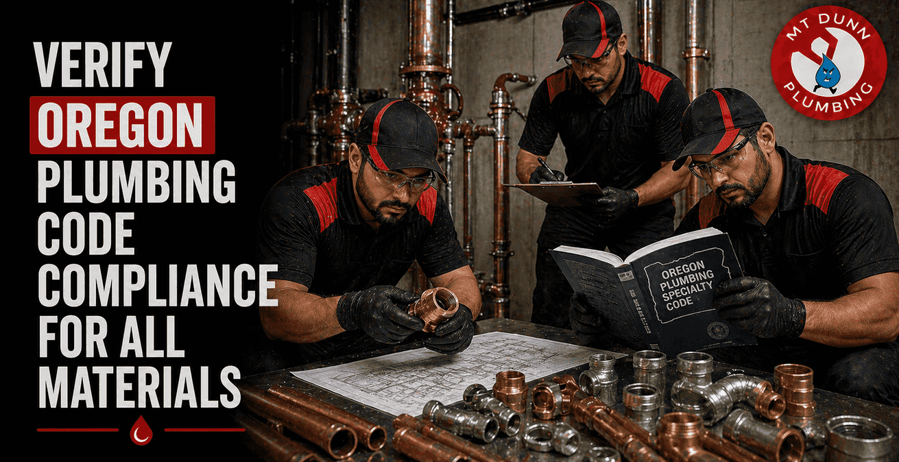 Verify Oregon Plumbing Code Compliance for All Materials
