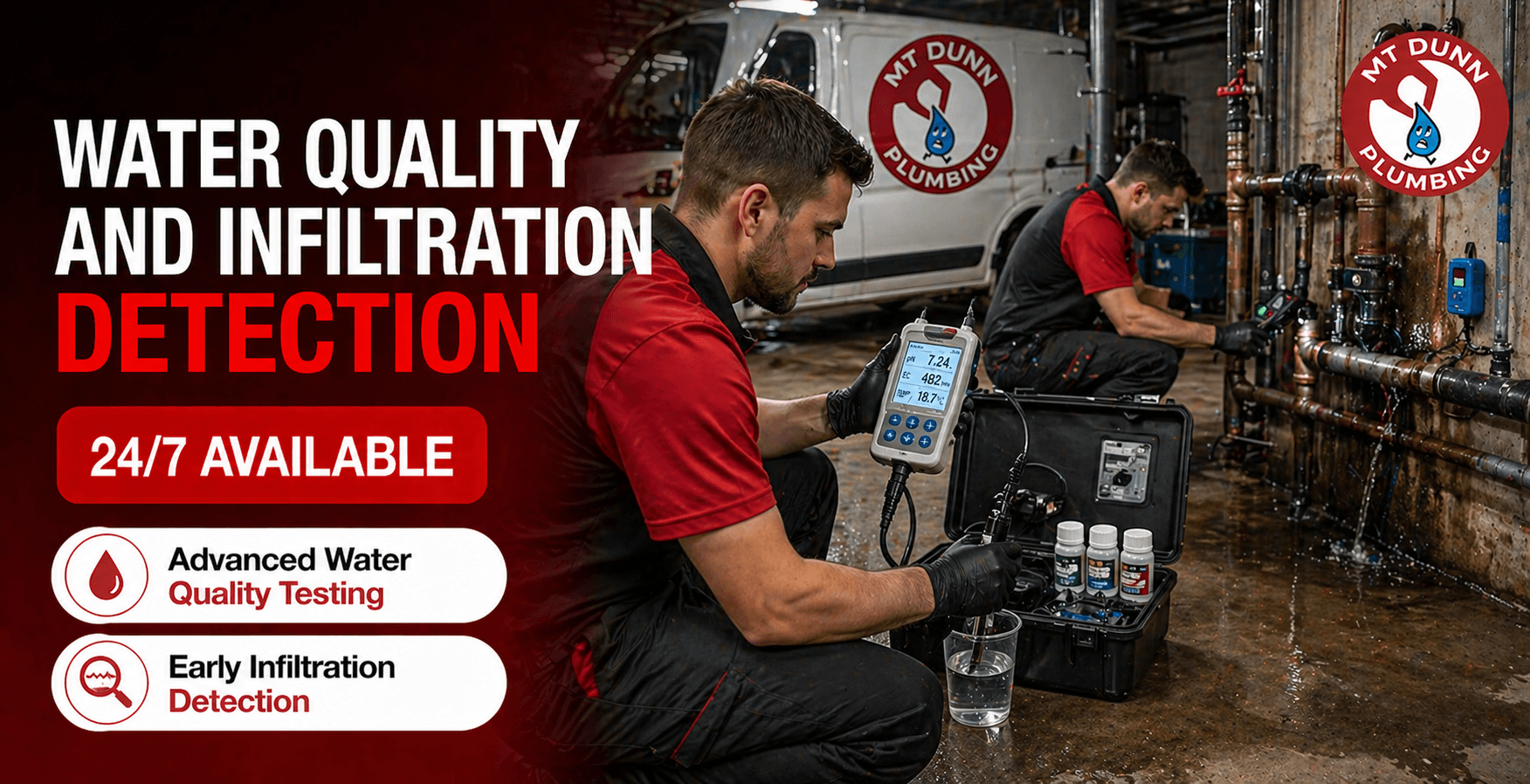 Water Quality and Infiltration Detection