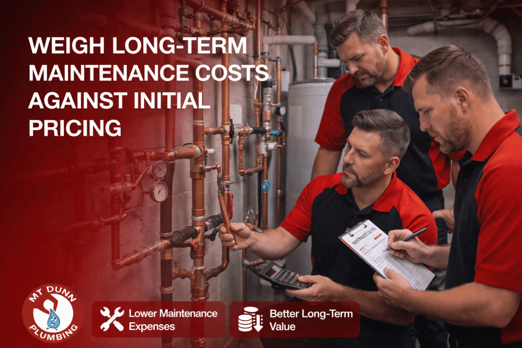 Weigh Long-Term Maintenance Costs Against Initial Pricing