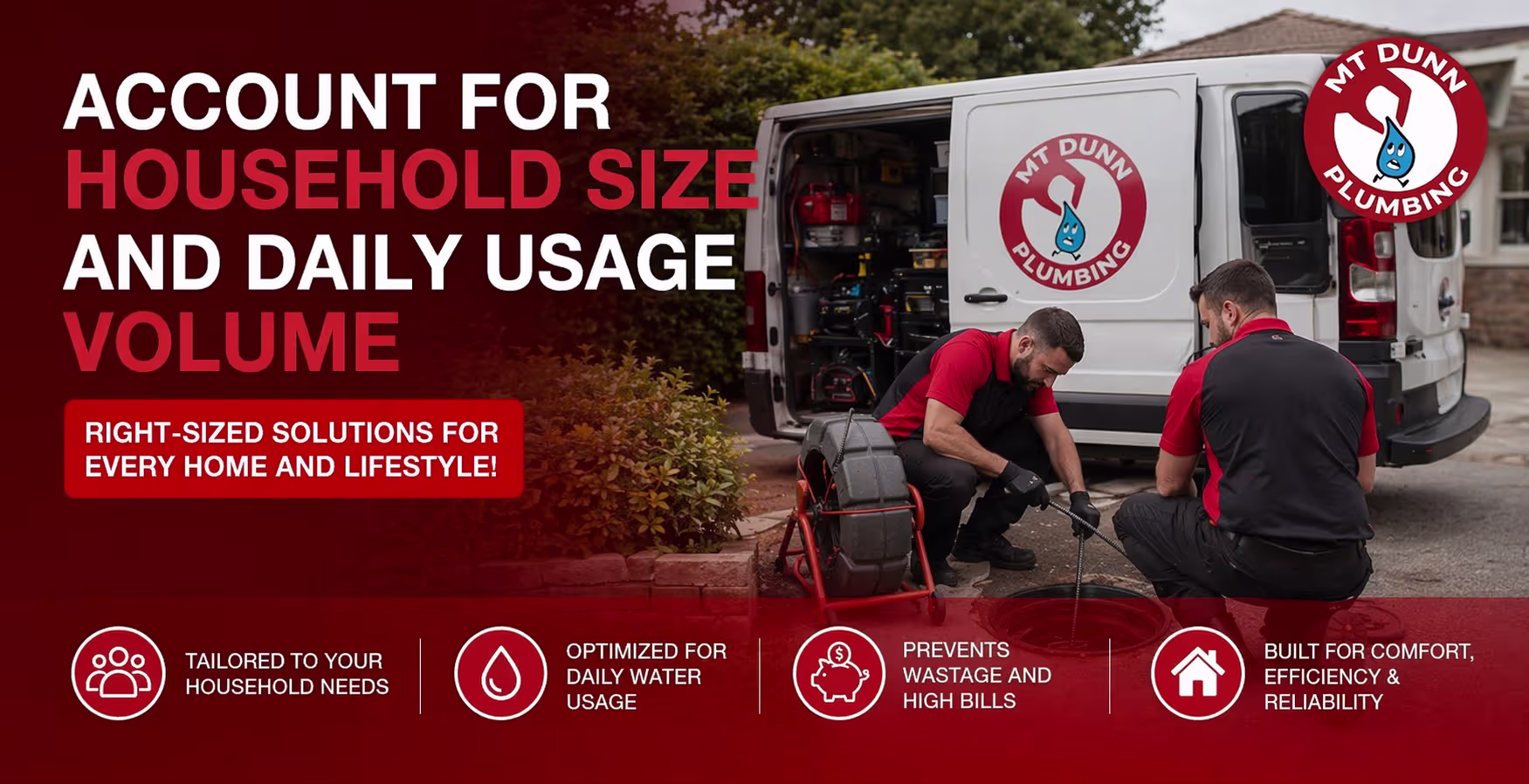 Account for Household Size and Daily Usage Volume