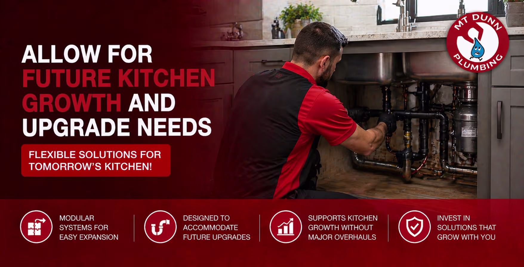 Allow for Future Kitchen Growth and Upgrade Needs