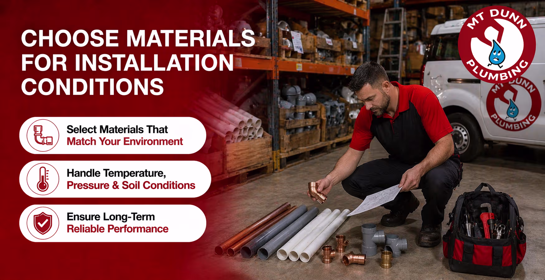 Choose Materials For Installation Conditions