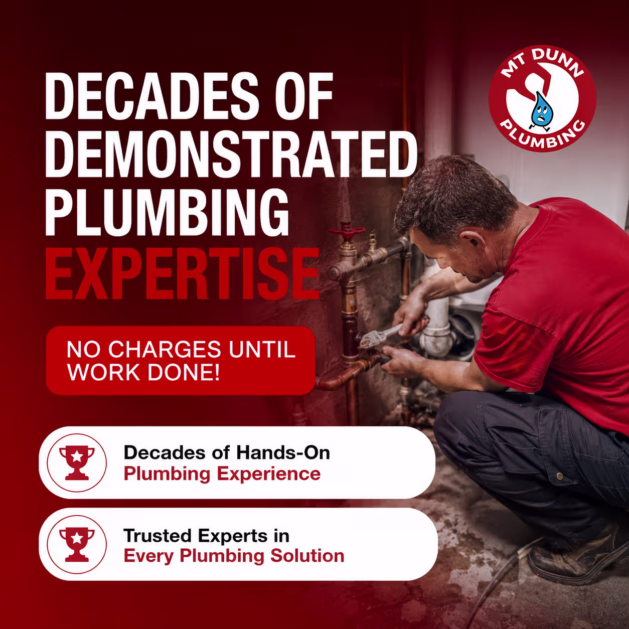 Decades of Demonstrated Plumbing Expertise