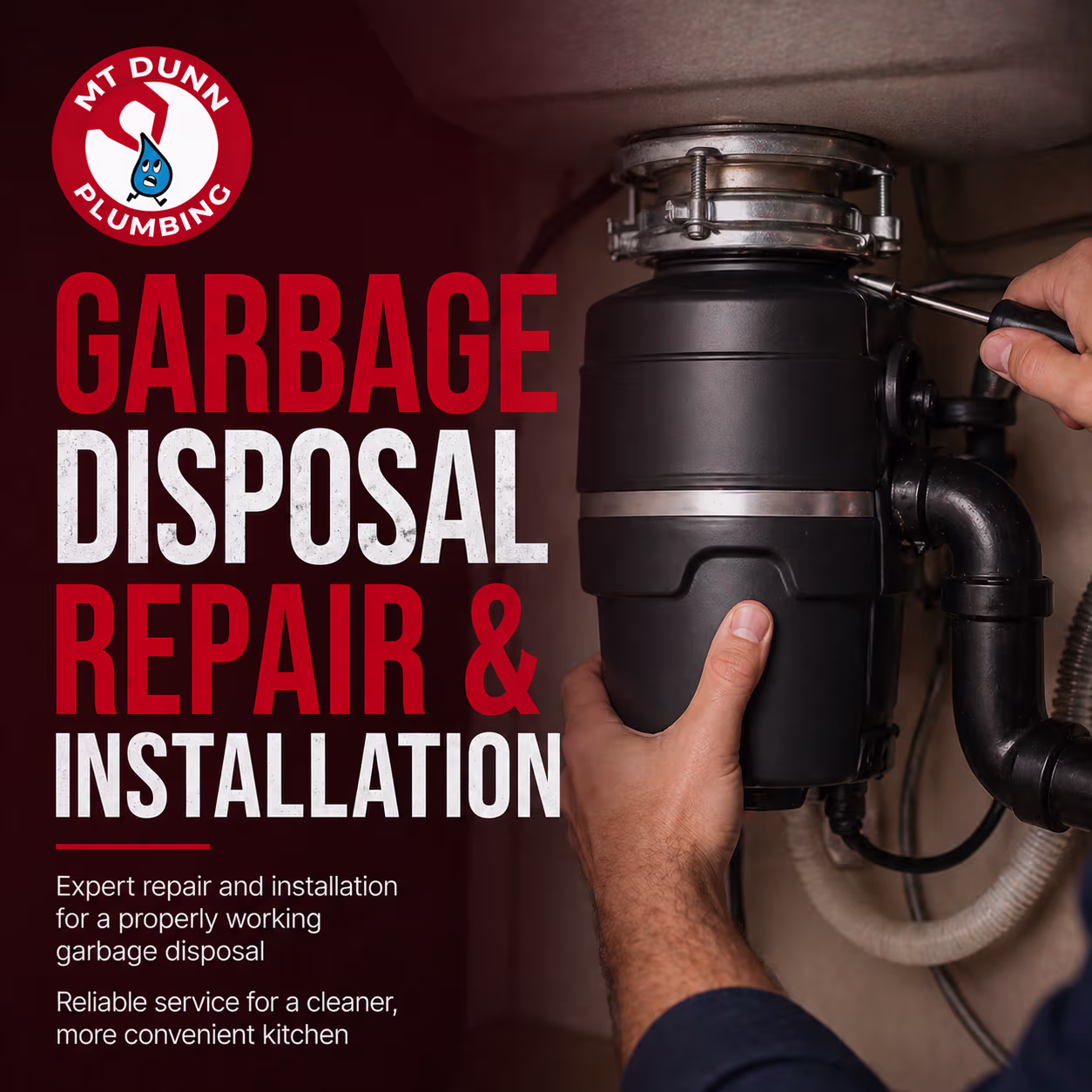 Garbage Disposal Repair & Installation