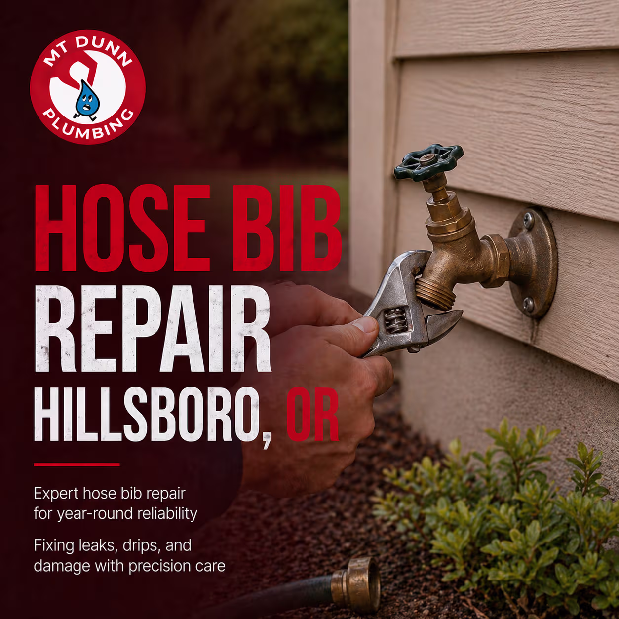 Hose Bib Repair Hillsboro, OR