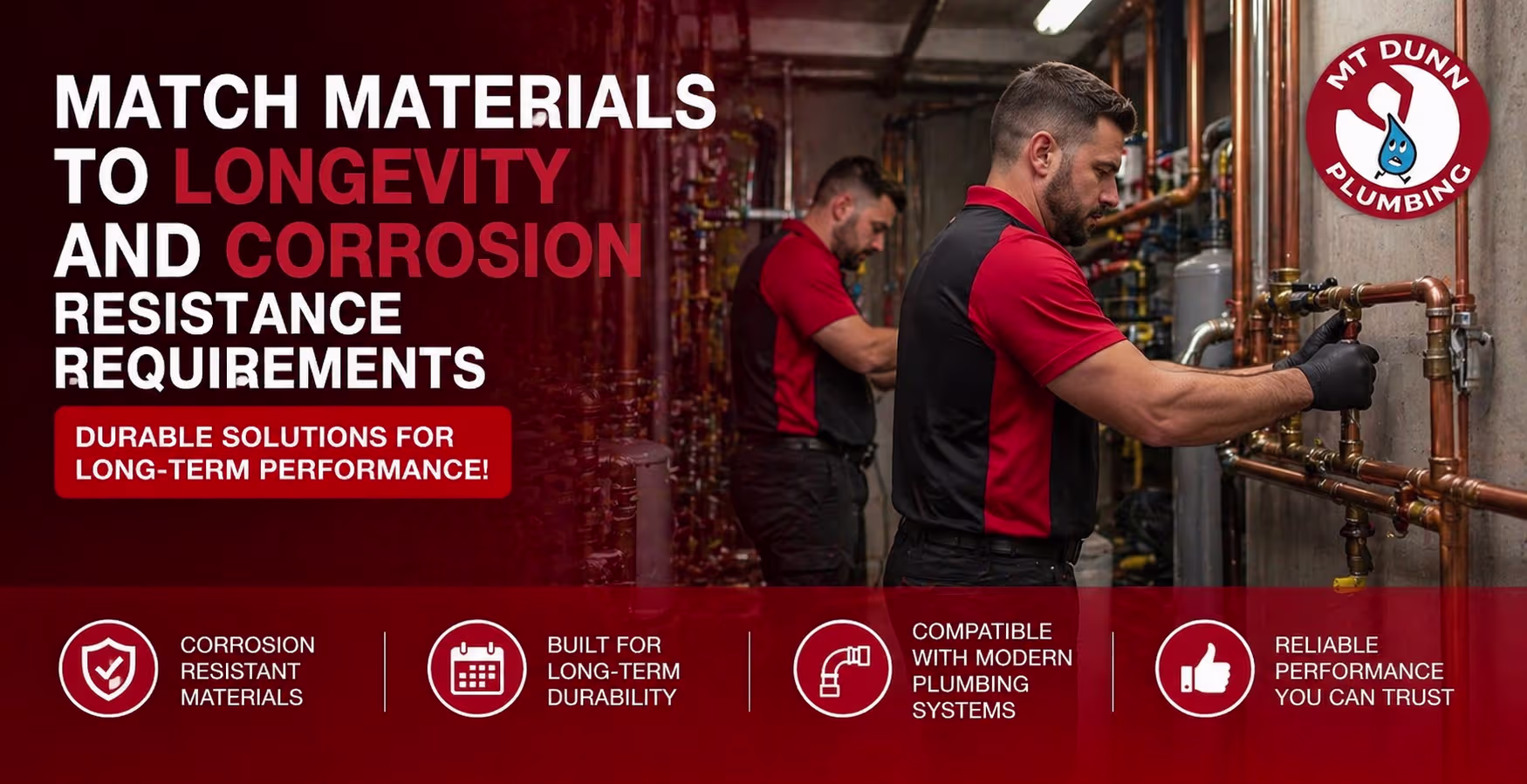 Match Materials to Longevity and Corrosion Resistance Requirements