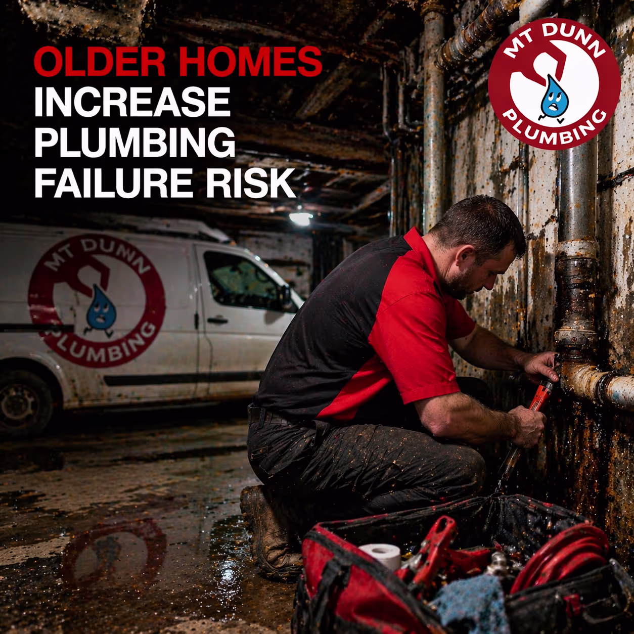 Older Homes Increase Plumbing Failure Risk