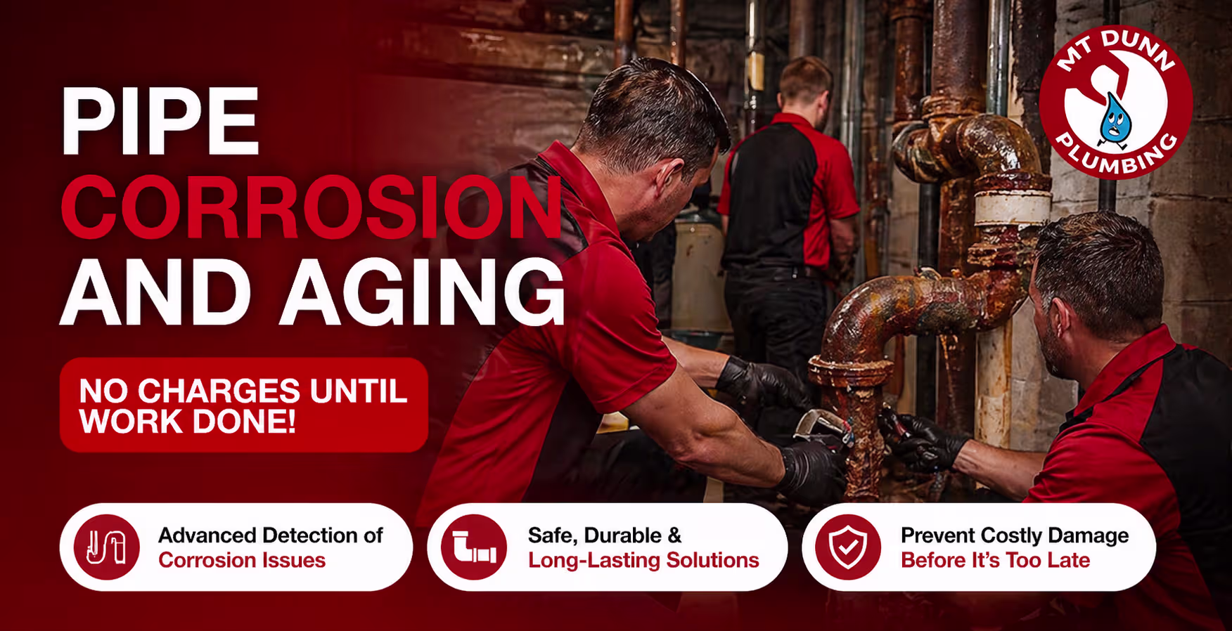 Pipe corrosion and aging