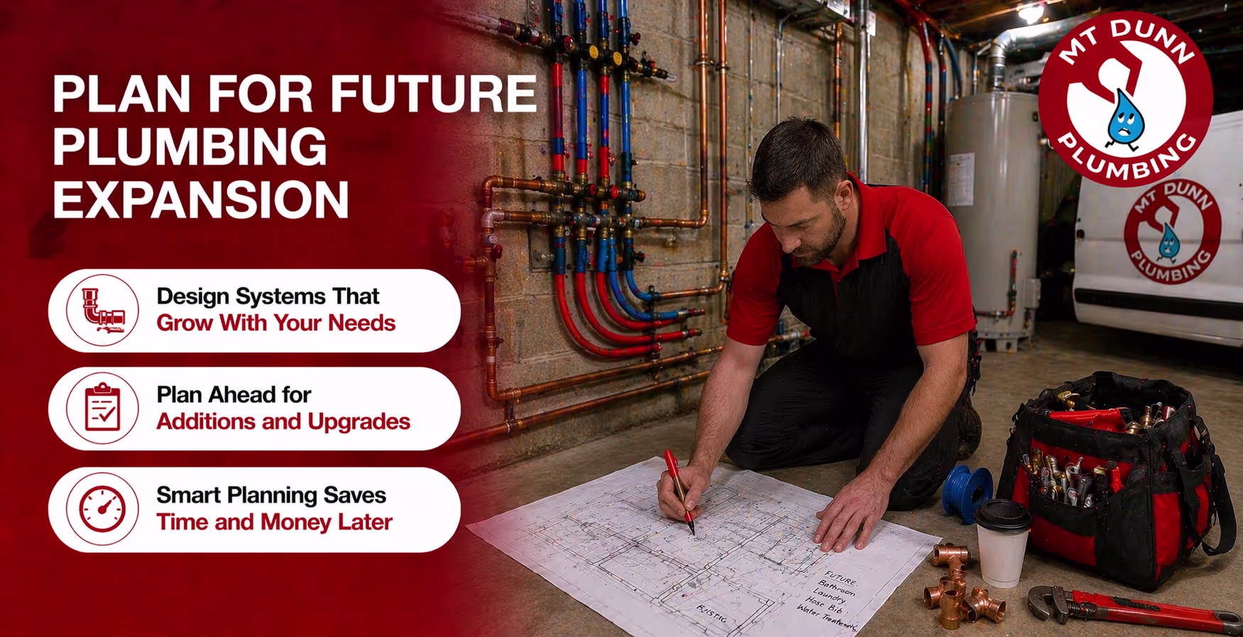 Plan For Future Plumbing Expansion