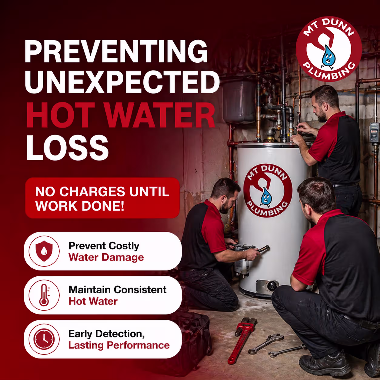Preventing Unexpected Hot Water Loss