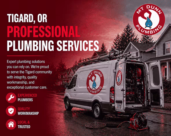 Tigard, OR PROFESSIONAL PLUMBING SERVICES
