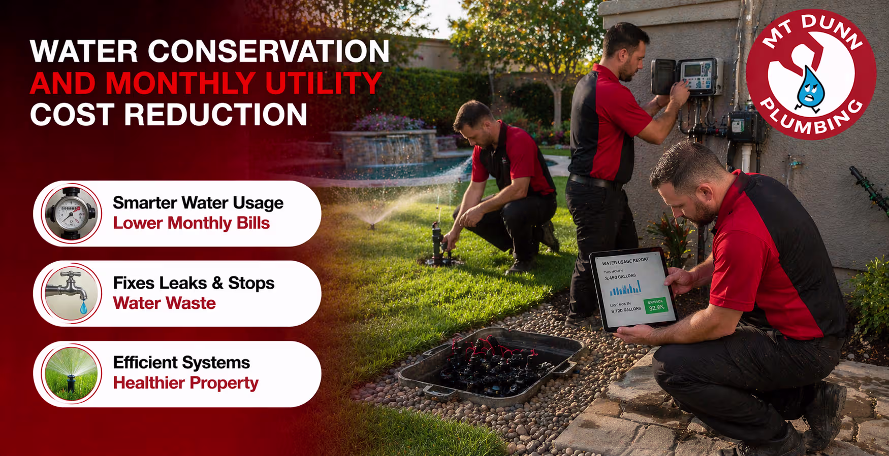 Water Conservation And Monthly Utility Cost Reduction