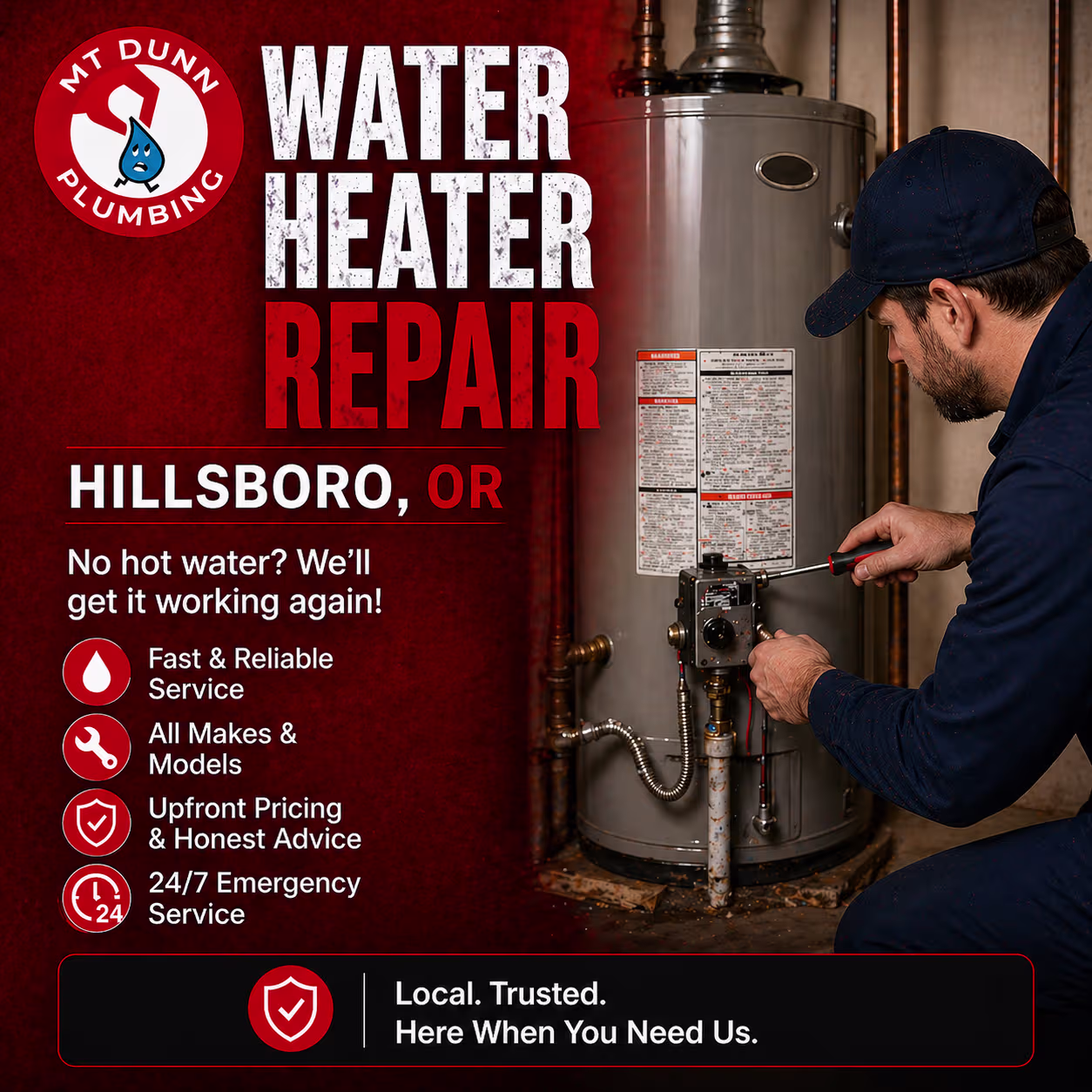 Water Heater Repair Hillsboro, OR