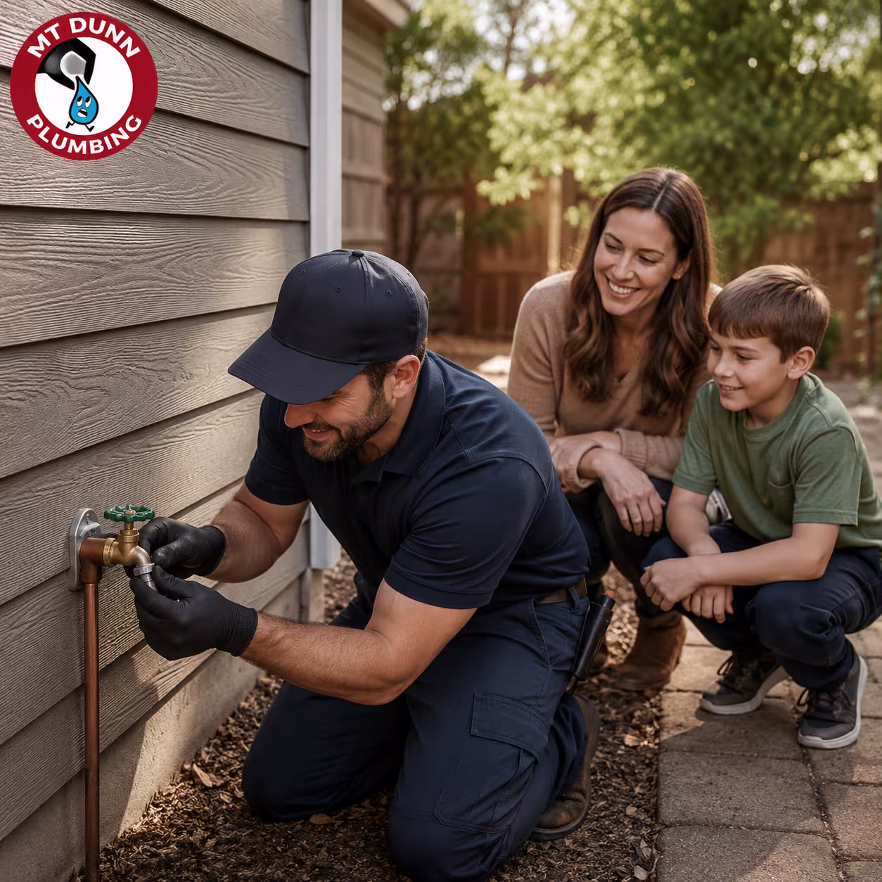 Professional hose bib repair preventing hidden water damage and mold growth