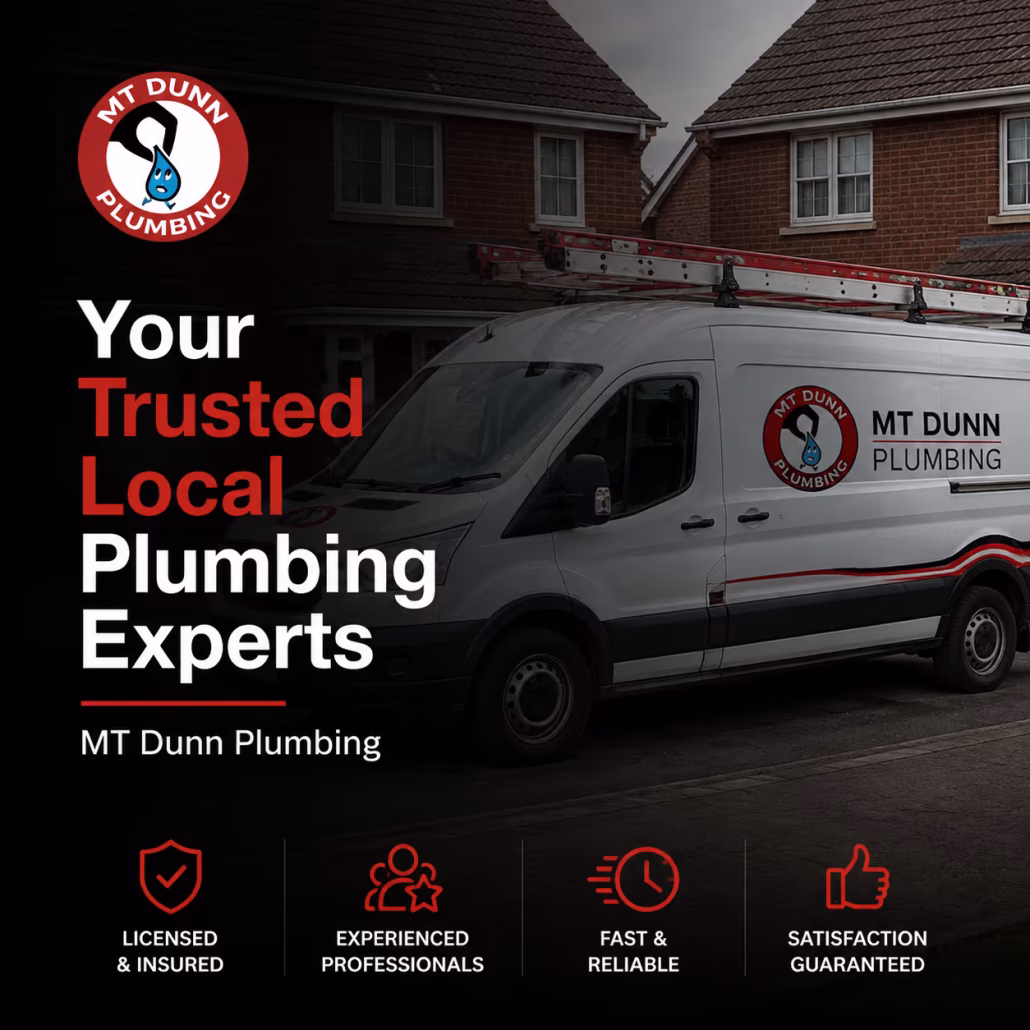 Trusted local plumbing experts at MT Dunn Plumbing